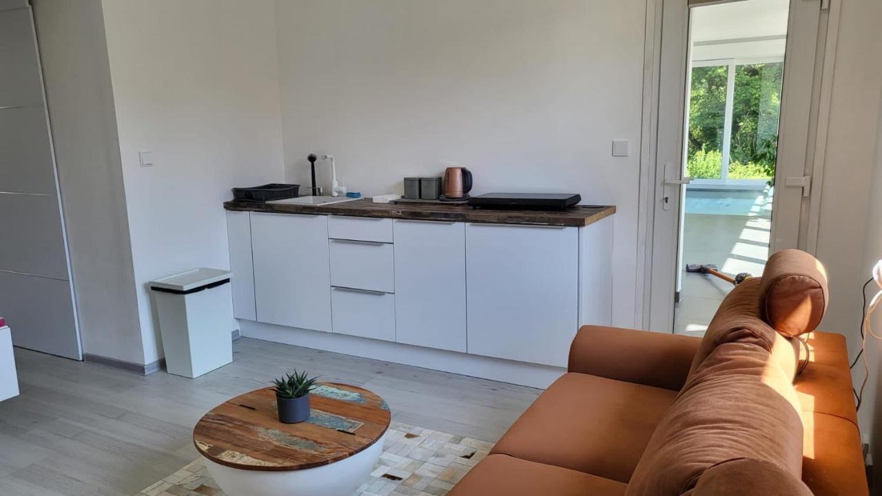 Apartman S Bazenem A Saunou Кадань Екстер'єр фото